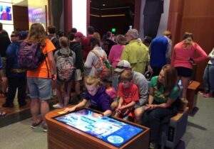 Custom game kiosks for The Tonight Show with Jimmy Fallon Experience at Universal Studios