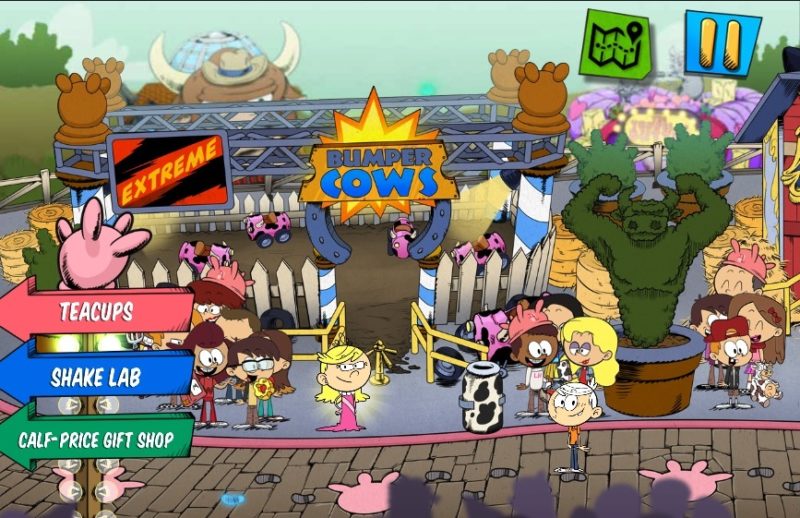 Loud House Dairyland game collection is extremely amoosing