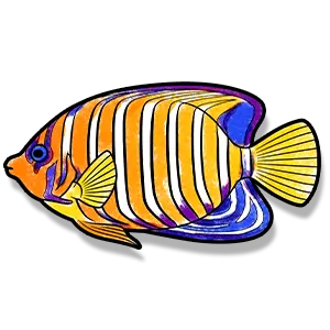 Coloring Aquarium fish