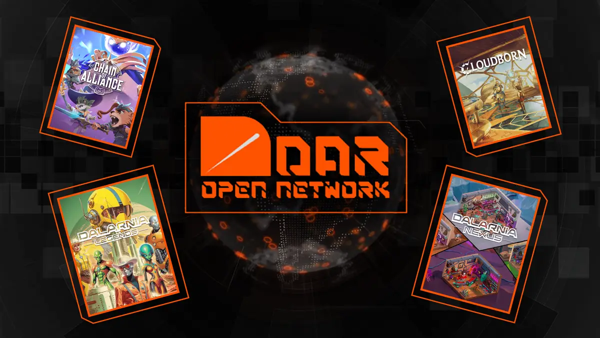 DAR Open Network - Powerful Blockchain Gaming back end.