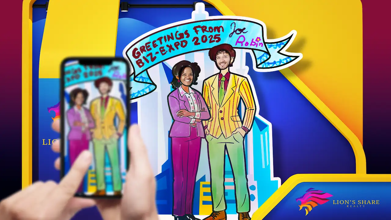 Coloring and creative art activity for tradeshows and venues.