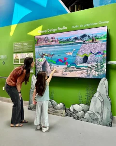 Color and Create aquarium at the ECHO Leahy Center for Lake Champlain in Vermont