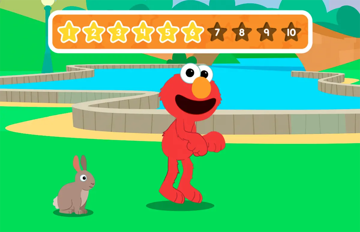 Sesame Street Exercise Game for Kids